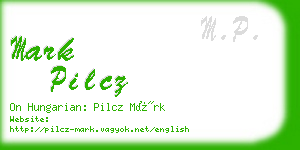 mark pilcz business card